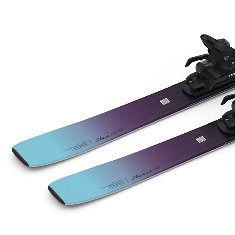 Salomon Stance 80W Womens Skis With M10 GW Bindings-4